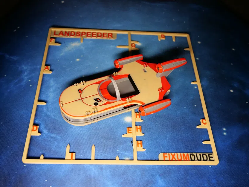 Xe bay của Luke - Landspeeder từ Fixumdude - Image 9