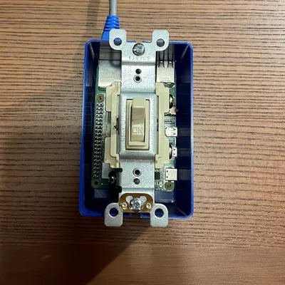 Vỏ Raspberry Pi 4 Kiểu Hộp Điện/Công Tắc US