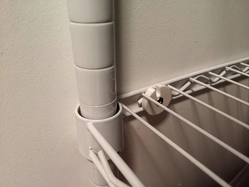 Cổ áo neo tường cho kệ dây - Image 2