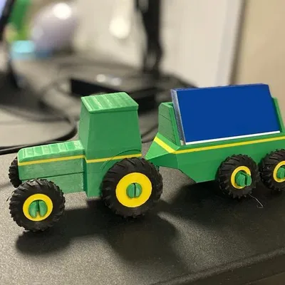 Hộp đựng danh thiếp hình Máy kéo