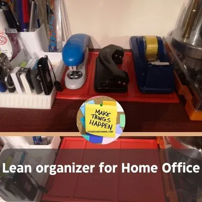 BỘ SẮP XẾP LEAN ORGANISER CHO VĂN PHÒNG TẠI NHÀ