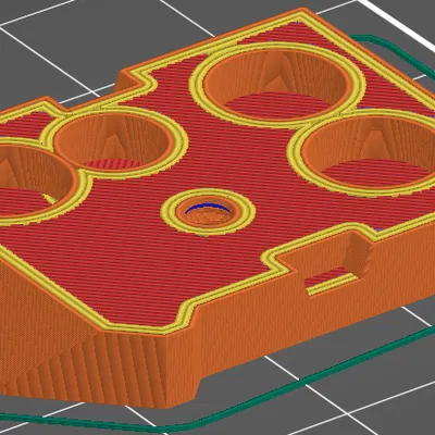 Adapter Reverse Bowden Từ Tính MK3S cho Tủ Original Prusa