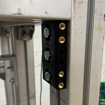 Khối Gắn 2u Cho Thiết Bị Rackmount Lên Thanh Nhôm Nhôm