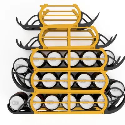 Chai Đựng Nước Xếp Chồng, Module, Nối Dài - Tải Nhiều Nhất