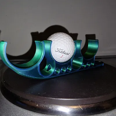 Giá Đỡ Bóng Golf và Tee Có Khe Cắm Bút