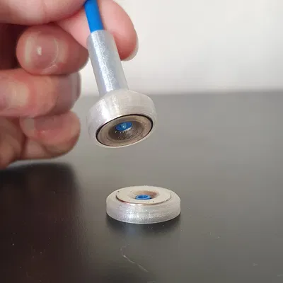 Đầu nối luồn sợi nhựa và ống PTFE từ tính cho tủ Ikea Lack