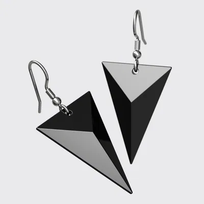 Hoa Tai Hình Kim Tự Tháp - Pyramidal Earrings
