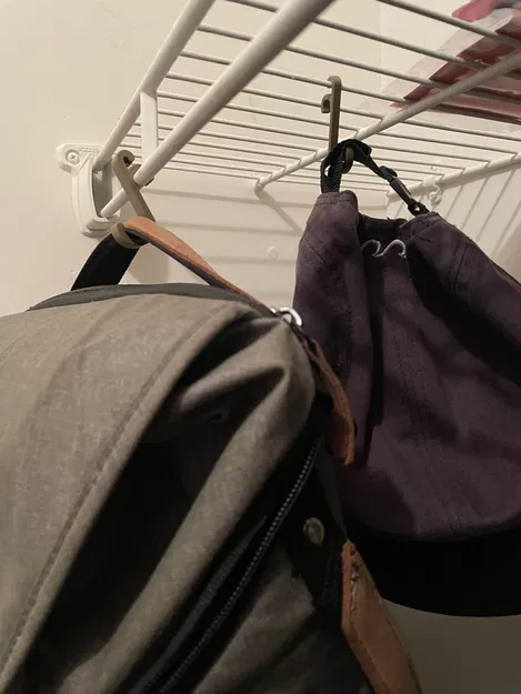 Móc Chữ S Kẹp Cho Kệ Lưới - Image 3