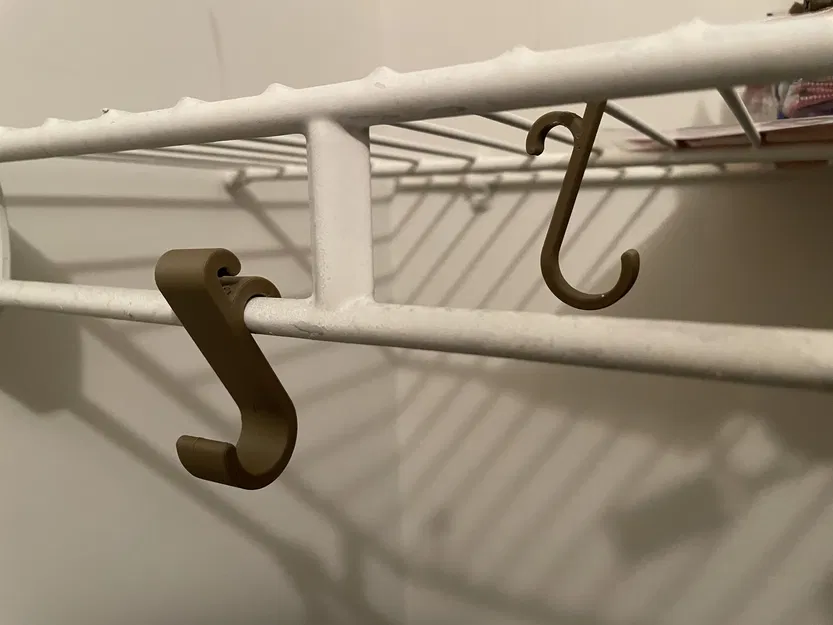 Móc Chữ S Kẹp Cho Kệ Lưới - Image 5