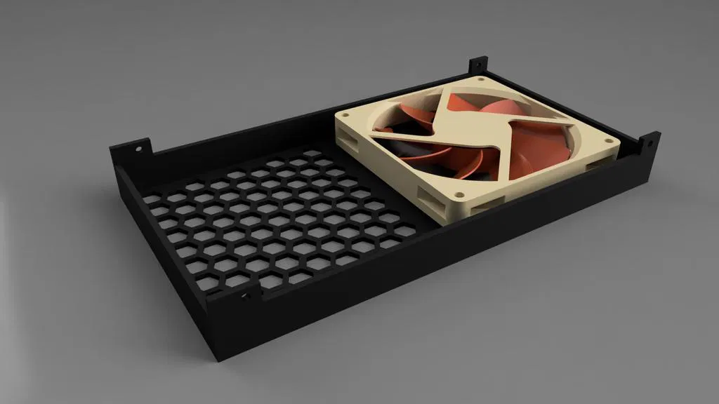 Ốp Nguồn Custom Cho Anycubic Mega X Quạt 92mm Êm Ái - Image 1