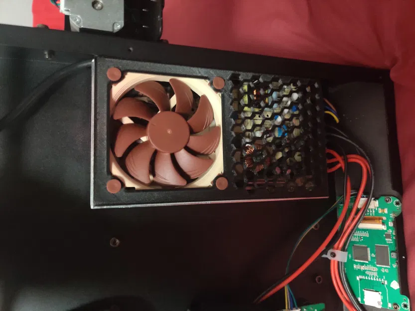 Ốp Nguồn Custom Cho Anycubic Mega X Quạt 92mm Êm Ái - Image 3