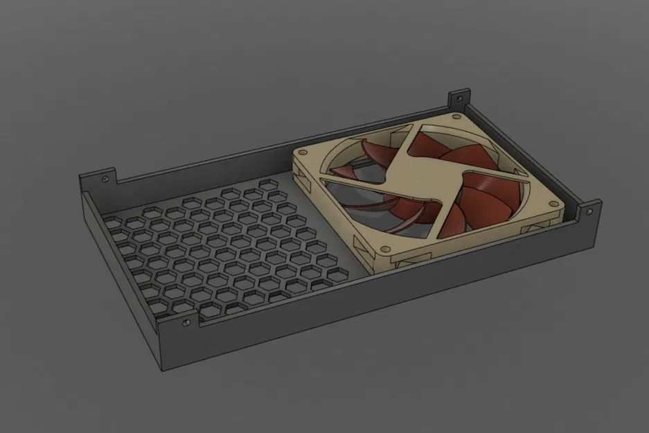 Ốp Nguồn Custom Cho Anycubic Mega X Quạt 92mm Êm Ái - Image 4