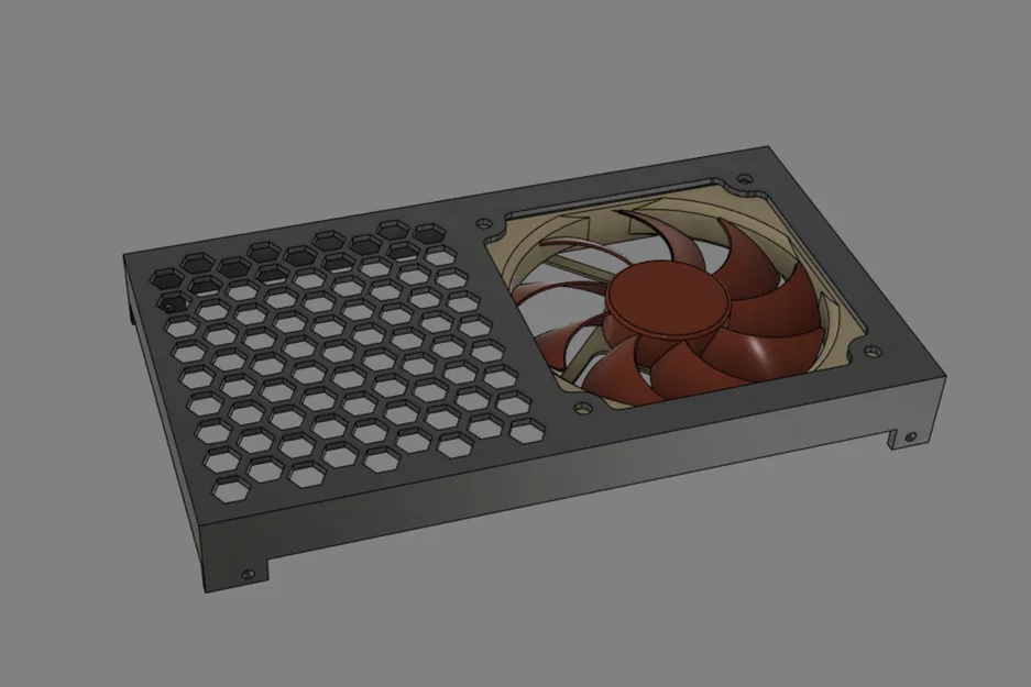 Ốp Nguồn Custom Cho Anycubic Mega X Quạt 92mm Êm Ái - Image 5