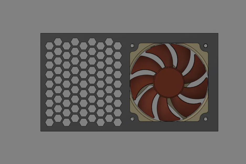 Ốp Nguồn Custom Cho Anycubic Mega X Quạt 92mm Êm Ái - Image 6