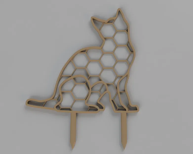 Chỗ Cắm Cây Hình Con Mèo - Image 1