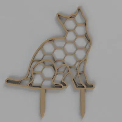 Chỗ Cắm Cây Hình Con Mèo