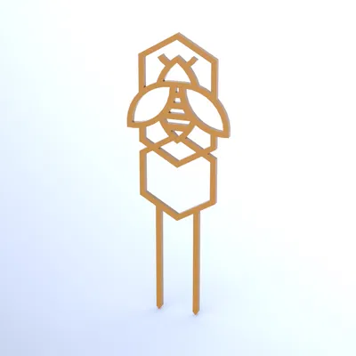 Mẫu In 3D: Cây Leo Chậu Kiểng Hình Con Ong