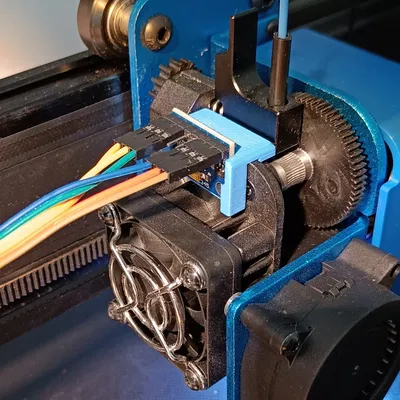 Gia cố Cần Đẩy Extruder Sidewinder X2 kèm Giá Gắn ADXL345