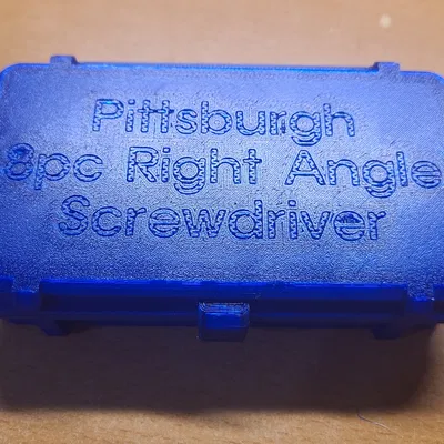 Hộp Đựng Tua Vít Góc Phải Pittsburgh 8 Món