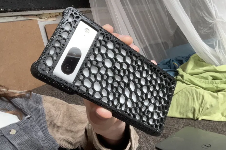 Ốp Lưng Pixel 7 Voronoi; Chắc Chắn, Thực Tế và Dễ In Bằng PETG - Image 2