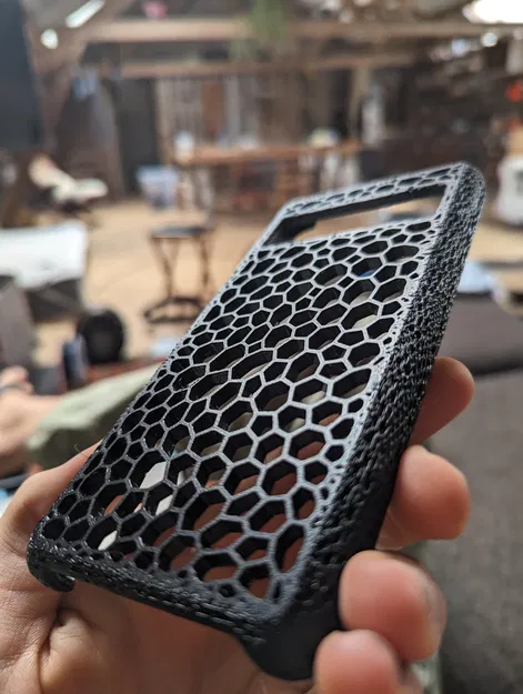 Ốp Lưng Pixel 7 Voronoi; Chắc Chắn, Thực Tế và Dễ In Bằng PETG - Image 4