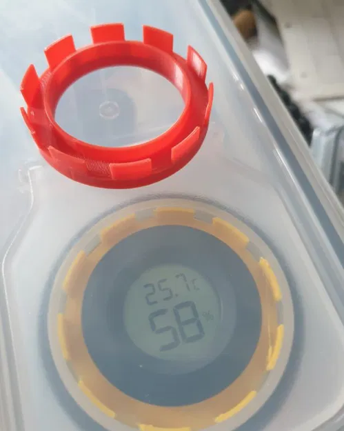 Chân cắm ẩm kế cho hộp ngũ cốc 4L - Image 1