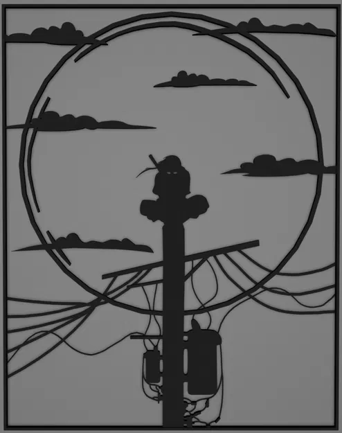 Tranh Trang Trí Tường Itachi Ngắm Trăng Naruto Shippuden - Image 3