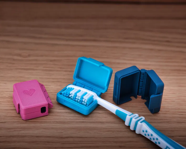 Hộp đựng bàn chải đánh răng du lịch - In liền khối (phiên bản dễ thương nhất) - Image 1