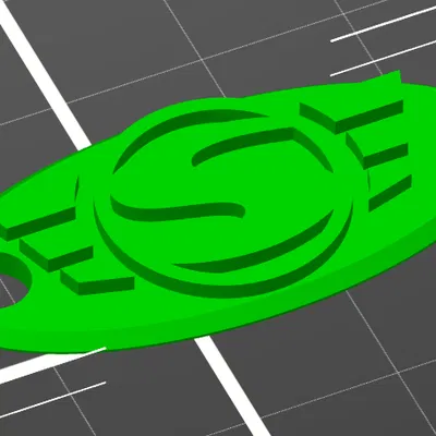 Móc Khóa Logo Simson Có File Thiết Kế FreeCAD