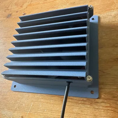 Khung Gắn Quạt 140mm Cho Ống Thông Gió Vuông 180mm