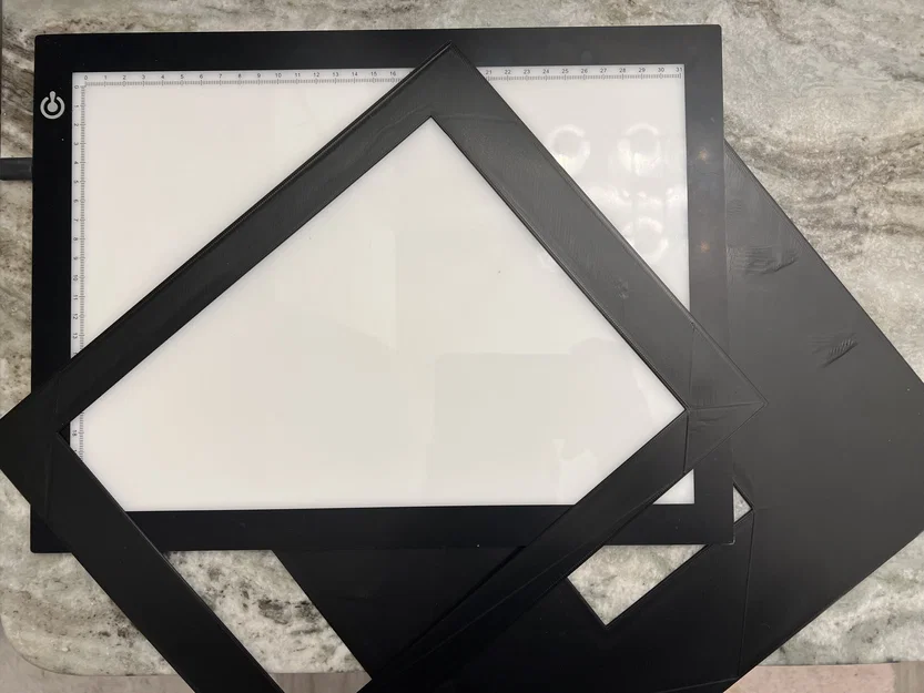 Tấm Chặn Phim Định Dạng Lớn Cho Hộp Đèn Rọi A4 - Image 1