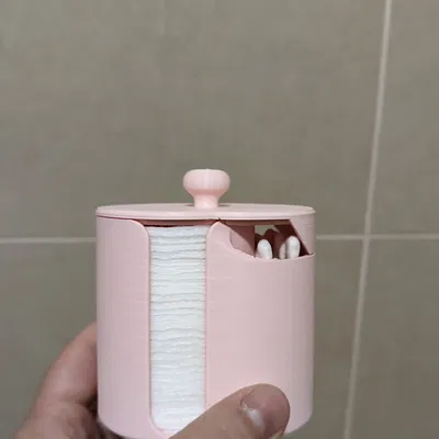 Nắp Kéo Dài Cho Hộp Bông Tẩy Trang Tamponator