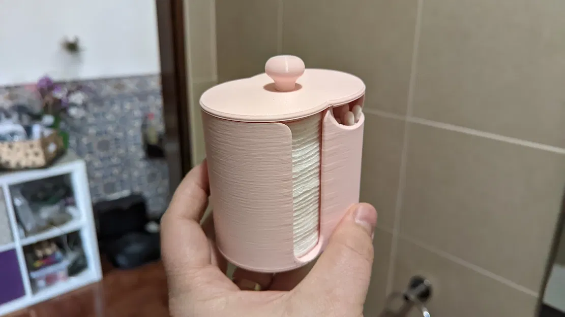 Nắp Kéo Dài Cho Hộp Bông Tẩy Trang Tamponator - Image 2