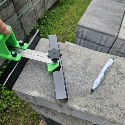 Thước Cặp Hỗ Trợ Cắt Đá Lát Sân Vườn