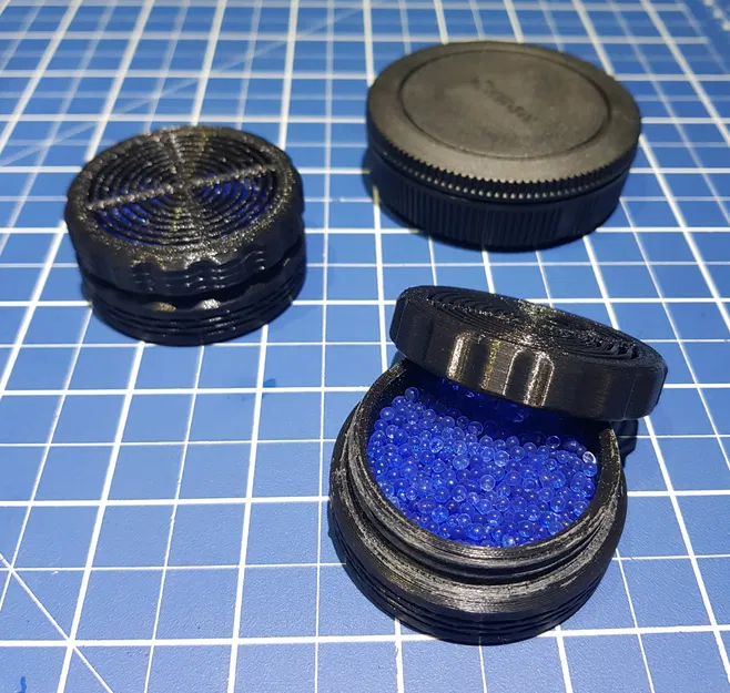 Hộp Đựng Gel Tẩy Ẩm Hình Bánh Pancake - Image 2