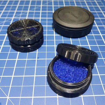 Hộp Đựng Gel Tẩy Ẩm Hình Bánh Pancake