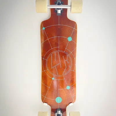 Giá Treo Tường Longboard Drop-through Dạng Trượt