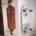 Giá Treo Tường Longboard Drop-through Dạng Trượt - Thumbnail 2