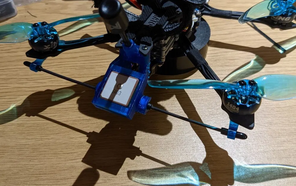 Diatone ROMA L3 và L4 - Đế gắn GPS, VTX và anten RX - Image 1