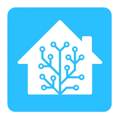 Logo Home Assistant - Biển hiệu vẽ bằng sợi filament