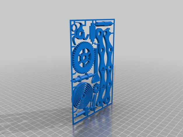 Bộ Xe Ô Tô Lên Dây Cót In 3D - Image 36