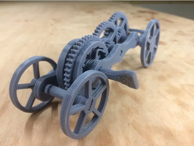 Bộ Xe Ô Tô Lên Dây Cót In 3D - Image 38