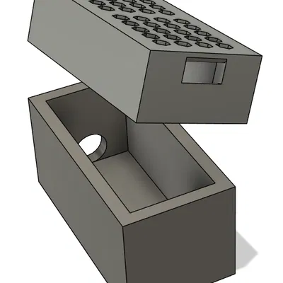 Hộp đựng Arduino Nano có lỗ thông gió