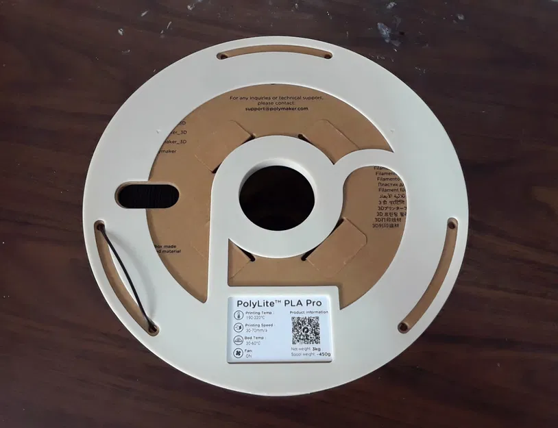 Bộ chuyển đổi cuộn giấy bìa Polymaker 3kg - Image 1