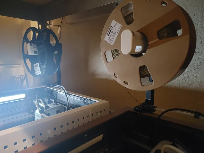 Giá đỡ cuộn dây P1P phía trên, xài được với tấm nhựa zin - Image 1