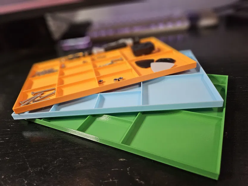 Khay Đựng Linh Kiện Lớn, Nhẹ, Xếp Chồng Được - Image 1