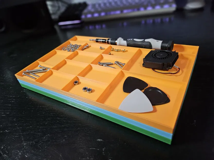 Khay Đựng Linh Kiện Lớn, Nhẹ, Xếp Chồng Được - Image 2