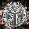 Mũ bảo hiểm Mandalorian "Fleur de Lorian" (Lấy cảm hứng từ Star Wars) - Thumbnail 1