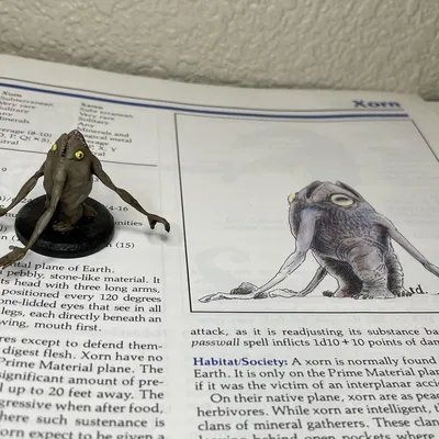 Mô Hình 3D Thing Ico 2nd Ed AD&D Xorn