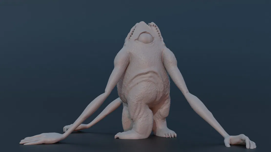 Mô Hình 3D Thing Ico 2nd Ed AD&D Xorn - Image 2